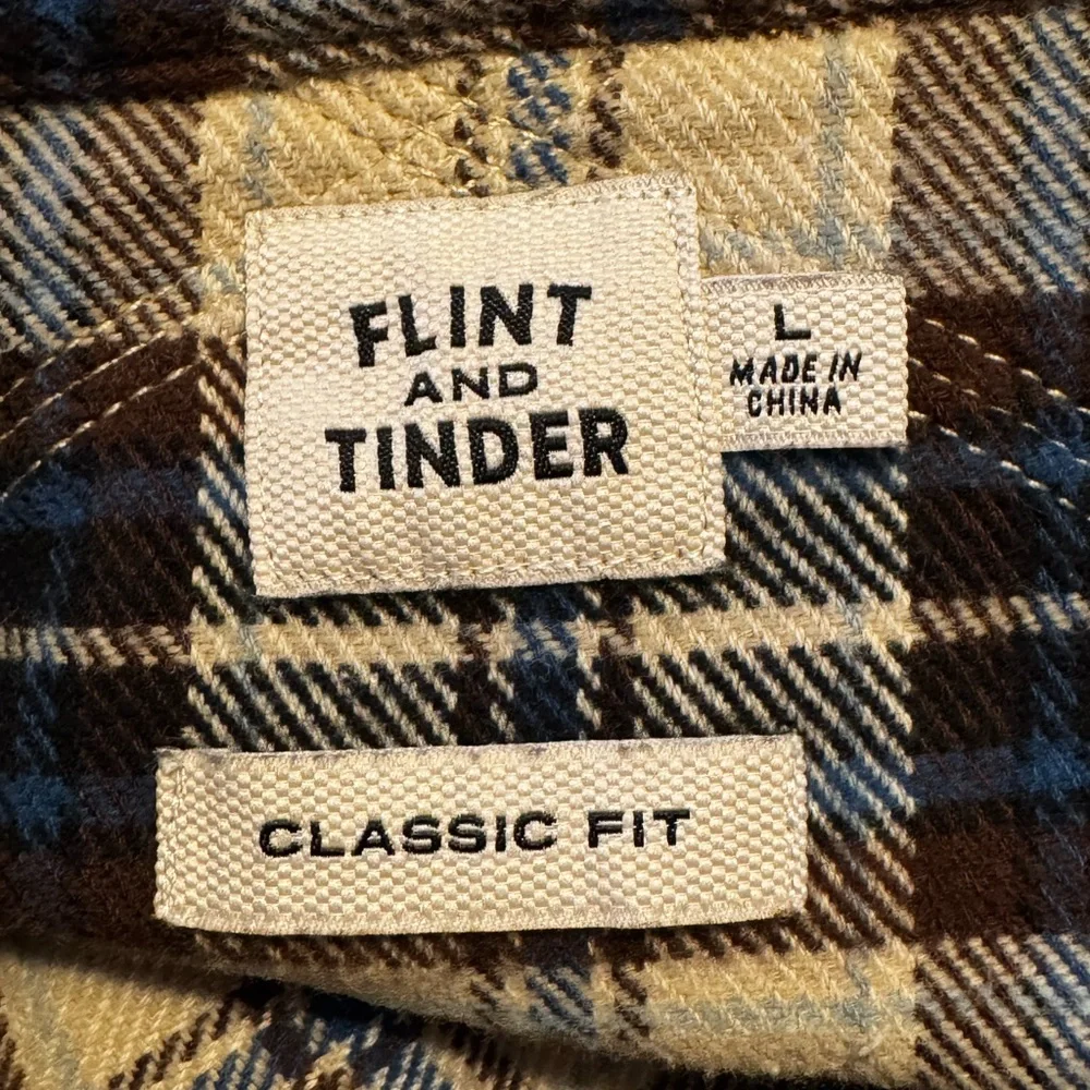 Flint and Tinder Multi-Color Plaid Shirt Jacket
